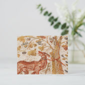 Heraclea Dog Mosaic Briefkaart (Staand voorkant)