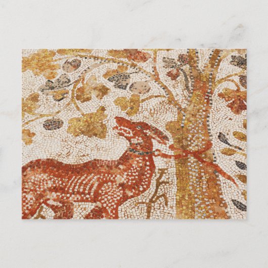 Heraclea Dog Mosaic Briefkaart (Voorkant)