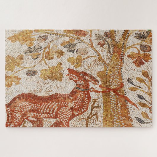 Heraclea Dog Mosaic Legpuzzel (Horizontaal)