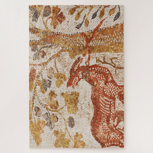 Heraclea Dog Mosaic Legpuzzel (Verticaal)