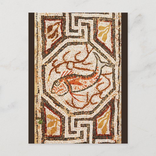 Heraclea Fish Mosaic Briefkaart (Voorkant)