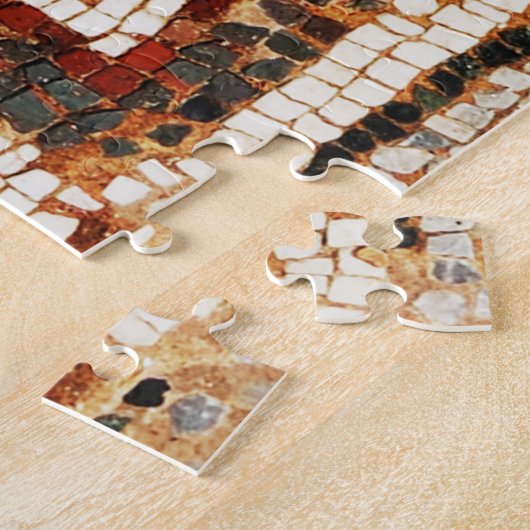 Heraclea Fish Mosaic Legpuzzel (Zijkant)