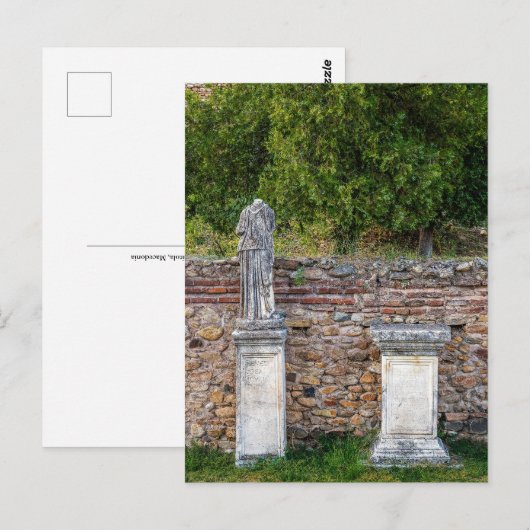 Heraclea Lyncestis - Bitola, Macedonië Briefkaart (Voorkant / Achterkant)