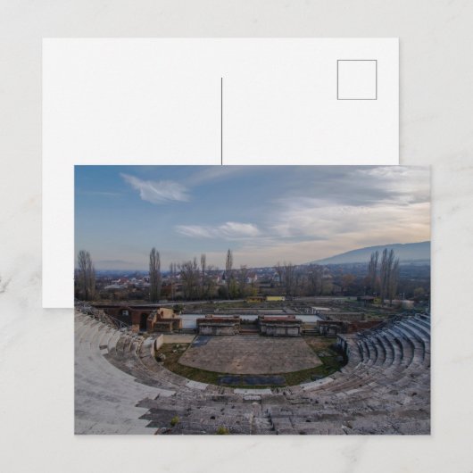 Heraclea Lyncestis, Bitola, Macedonië Briefkaart (Voorkant / Achterkant)