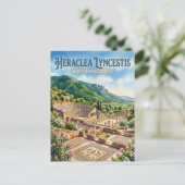 Heraclea Lyncestis Noord-Macedonië Briefkaart (Staand voorkant)