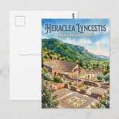 Heraclea Lyncestis Noord-Macedonië Briefkaart (Voorkant / Achterkant)