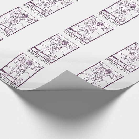 Heracles en Atlas Cadeaupapier (Hoek)