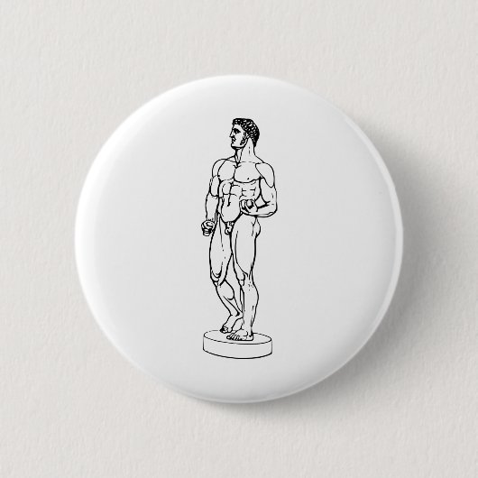 heracles , hercules , mythologie , griekenland , a ronde button 5,7 cm (Voorkant)