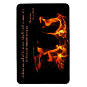 Heraclitus Eeuwigdurende Vuurmagneet Magneet (Verticaal)