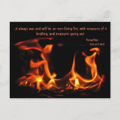 Heraclitus Everlasting Fire Briefkaart (Voorkant)