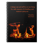 Heraclitus Eversustainable Fire Notitieboek (Voorkant)