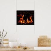 Heraclitus Eversustainable Fire Poster (Keuken)