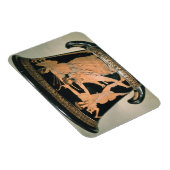 Herakles Struggling, detail van een Attische rode  Magneet (Rechterzijde)