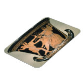 Herakles Struggling, detail van een Attische rode  Magneet (Linkerzijde)