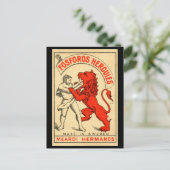 Herakles vecht tegen het Nemean Lion Briefkaart (Staand voorkant)