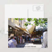 Heraklion Crete Market Briefkaart (Voorkant / Achterkant)