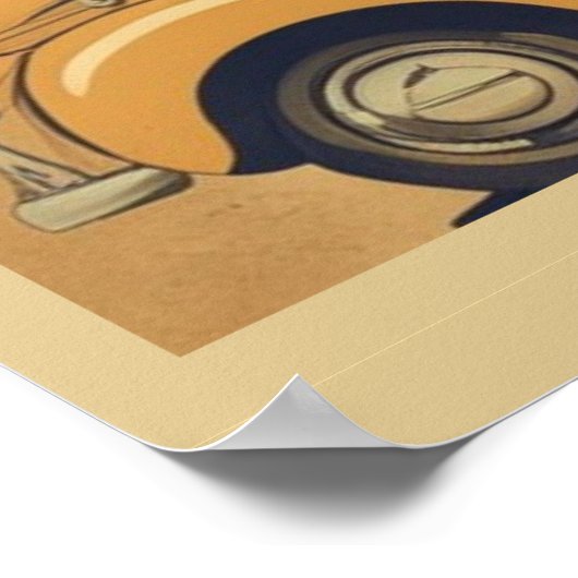 Heraklion, Iraklio. Griekenland roeping Poster (Hoek)