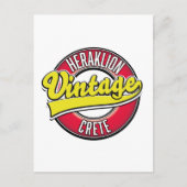 Heraklion Kreta Reis logo Briefkaart (Voorkant)