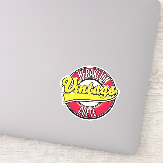 Heraklion Kreta Reis logo Sticker (Detail)