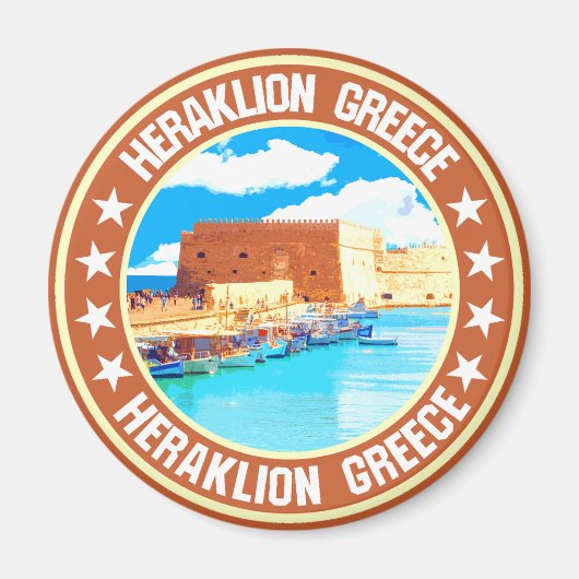 Heraklion Magneet (Voorkant)