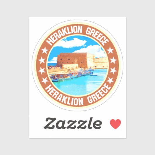 Heraklion Sticker (Vel)