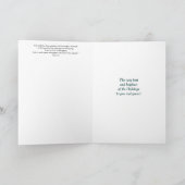 Herald Angels Vintage-kerstkaart Feestdagen Kaart (Binnen)