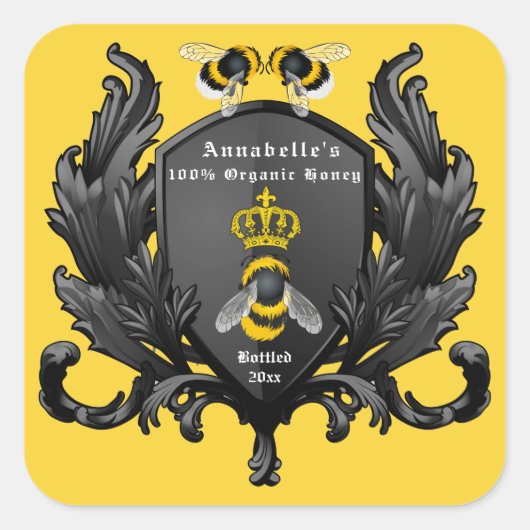 Herald Honey Label Personalize (Voorkant)
