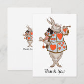 Herald Rabbit Bedankkaart (Voorkant / Achterkant)