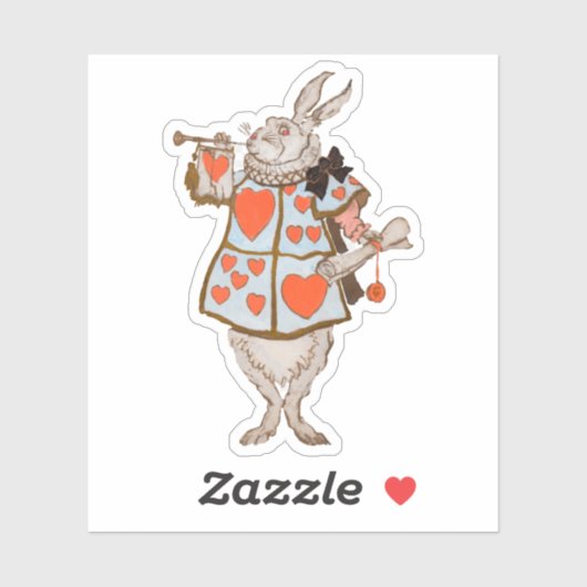 Herald Rabbit Sticker (Vel)