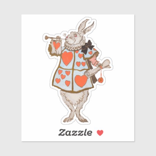 Herald Rabbit Sticker (Vel)