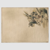  Herald White Rabbit Alice in Wonderland Tissuepapier (Voorkant)