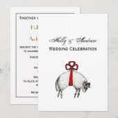 Heraldic Banded Fleece Ram Sheep Crest Embleem Kaart (Voorkant / Achterkant)