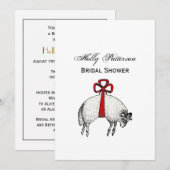 Heraldic Banded Fleece Ram Sheep Crest Embleem Kaart (Voorkant / Achterkant)