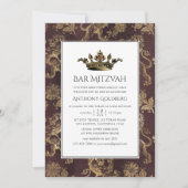 Heraldic Bar Mitzvah Kaart (Voorkant)