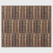 Heraldic Beautiful Book Spines (Dumas)  Cadeaupapier (Vlak)