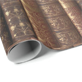 Heraldic Beautiful Book Spines (Dumas)  Cadeaupapier (Rol Hoek)