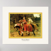 Heraldic Chivalry ~ Alphonse Mucha Poster (Voorkant)