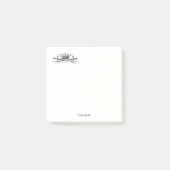 Heraldic Crossed Swords Sabers Emblem Crest Post-it® Notes (Voorkant)