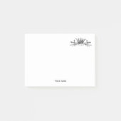 Heraldic Crossed Swords Sabers Emblem Crest Post-it® Notes (Voorkant)