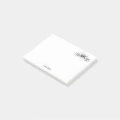 Heraldic Crossed Swords Sabers Emblem Crest Post-it® Notes (Schuin)