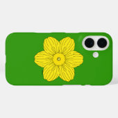 Heraldic Daffodil Case-Mate iPhone Case (Achterkant (horizontaal))