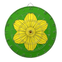 Heraldic Daffodil Dartbord