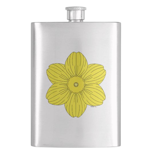 Heraldic Daffodil Flacon (Voorkant)