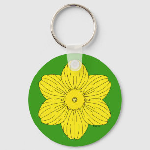 Heraldic Daffodil Sleutelhanger