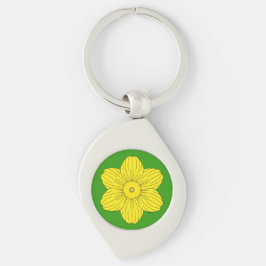 Heraldic Daffodil Sleutelhanger