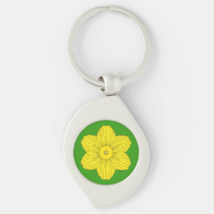 Heraldic Daffodil Sleutelhanger