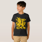 Heraldic Dragon 01 - Amber T-shirt (Voorkant volledig)