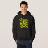Heraldic Dragon 01 - Geel Hoodie (Voorkant volledig)