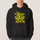 Heraldic Dragon 01 - Geel Hoodie (Voorkant)