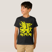 Heraldic Dragon 01 - Geel T-shirt (Voorkant volledig)